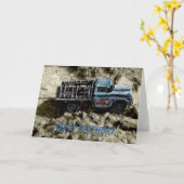 Alles- Gute zum Geburtstaglkw Karte (Gelbe Blume)