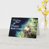 Alles- Gute zum Geburtstaglöwenzahn-Gruß Karte (Gelbe Blume)