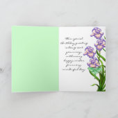 Alles- Gute zum Geburtstagluna-Motten-Karte Karte (Innenseite)