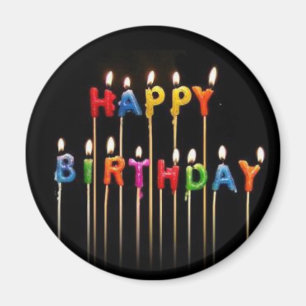 Alles- Gute zum Geburtstagmagnet Magnet