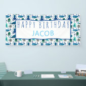 Alles- Gute zum Geburtstagmarinesee unter den Banner (Messe)