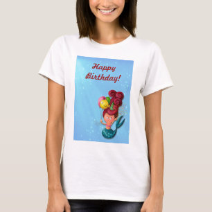 Alles- Gute zum Geburtstagmeerjungfrau T-Shirt