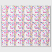 Alles- Gute zum GeburtstagPackpapier der Lamadiva Geschenkpapier (Flach)