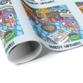 Alles- Gute zum GeburtstagPackpapier Geschenkpapier (Rolleneckpunkt)