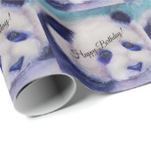 Alles- Gute zum Geburtstagpanda Geschenkpapier (Rolleneckpunkt)