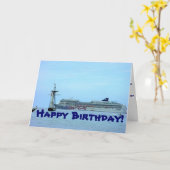 Alles Gute zum Geburtstagpostkarte Karte (Gelbe Blume)