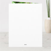 Alles Gute zum Geburtstagpostkarte von Hawaii Karte (Rückseite)