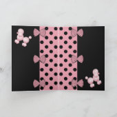 Alles- Gute zum Geburtstagpudel Karte (Innenseite)