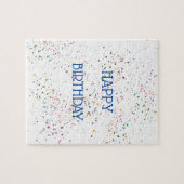 Alles- Gute zum Geburtstagpuzzlespiel Puzzle (Horizontal)