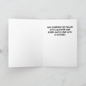 Alles- Gute zum Geburtstagringkämpfer Karte (Innenseite)