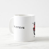 Alles- Gute zum Geburtstagroller-Tasse Kaffeetasse (Vorderseite Links)