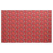 alles Gute zum Geburtstagrot Stoff (Yard (91,4 cm))