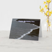 Alles- Gute zum Geburtstagsohn Karte (Gelbe Blume)