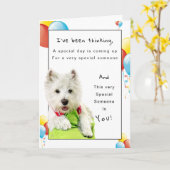 Alles- Gute zum Geburtstagspezieller Freund, Karte (Gelbe Blume)