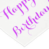 Alles- Gute zum Geburtstagtabellen-Läufer Kurzer Tischläufer (Ecke)