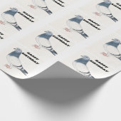 Alles- Gute zum Geburtstagtauben-Packpapier Geschenkpapier (Ecke)