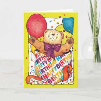 Alles- Gute zum GeburtstagTeddybär Karte