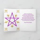 Alles- Gute zum Geburtstagtochter-Elf-Karte Karte (Innenseite)