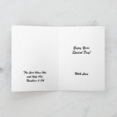 Alles- Gute zum Geburtstagtochter Karte (Innenseite)