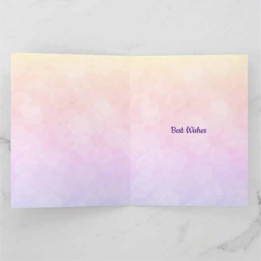 Alles- Gute zum Geburtstagtochter Karte (Innenseite)