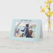 Alles- Gute zum Geburtstagtrainer, Karte (Gelbe Blume)
