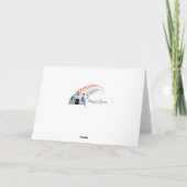 Alles- Gute zum Geburtstagvater-Flugzeug Karte (Rückseite)