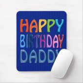 Alles- Gute zum Geburtstagvati - glücklicher Mousepad (Mit Mouse)