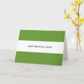 alles Gute zum Geburtstagverlierer Karte (Gelbe Blume)