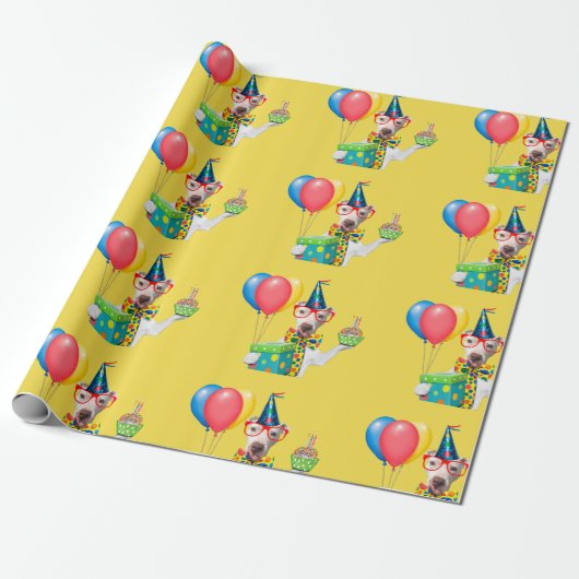 Alles- Gute zum Geburtstagverpackung Geschenkpapier (Ungerollt)
