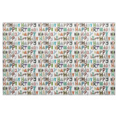 alles Gute zum Geburtstagweiß Stoff (Fat Quarter (45,7 x 55,9 cm))