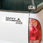 Alles Gute zum Groundhog Day! Autoaufkleber (Auf Lkw)