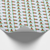 Alles Gute zum Groundhog Day! Geschenkpapier (Ecke)
