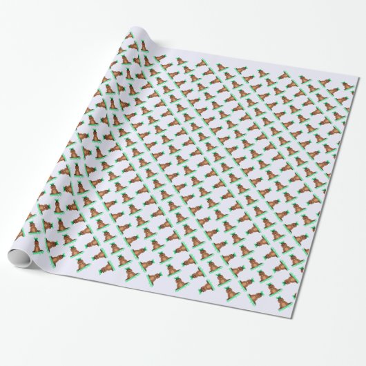 Alles Gute zum Groundhog Day! Geschenkpapier (Ungerollt)
