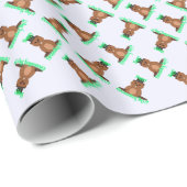 Alles Gute zum Groundhog Day! Geschenkpapier (Rolleneckpunkt)