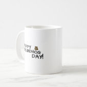 Alles Gute zum Groundhog Day! Kaffeetasse (Vorderseite Links)