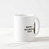 Alles Gute zum Groundhog Day! Kaffeetasse (VorderseiteRechts)