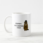 Alles Gute zum Groundhog Day! Kaffeetasse (Links)