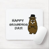 Alles Gute zum Groundhog Day! Mousepad (Mit Mouse)