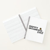 Alles Gute zum Groundhog Day! Notizblock (Innenseite)