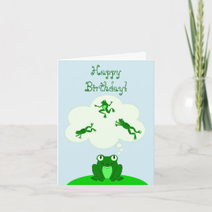Alles Gute zum Grünen Geburtstag mit Leap-Dreaming Karte
