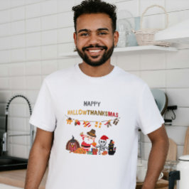 Alles Gute zum hallowthanksmas! saisonabhängig T-Shirt
