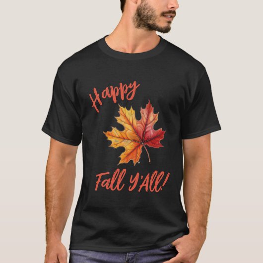 Alles Gute zum Herbst! T-Shirt (Vorderseite)