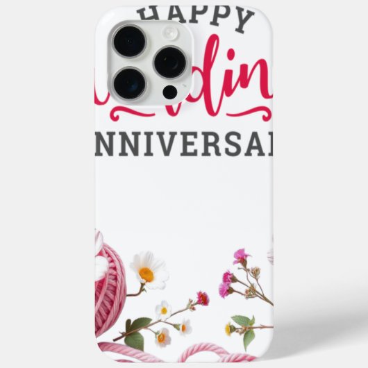 Alles Gute zum Hochzeitstag Case-Mate iPhone Hülle (Rückseite)