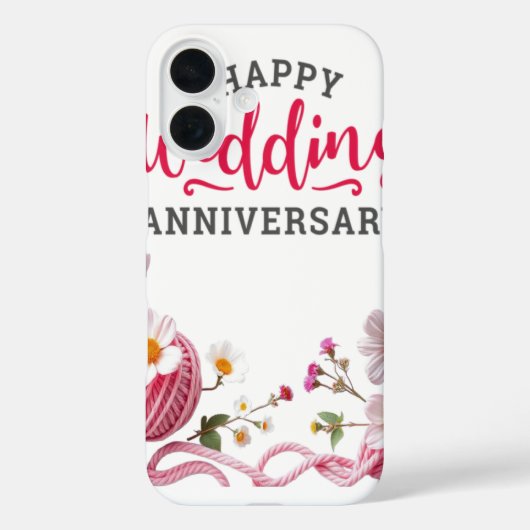 Alles Gute zum Hochzeitstag Case-Mate iPhone Hülle (Rückseite)
