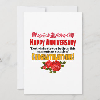 Alles Gute zum Hochzeitstag Einladung