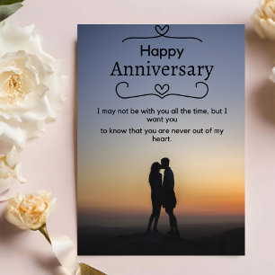 Alles Gute zum Hochzeitstag Folien Feiertagskarte