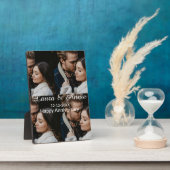 Alles Gute zum Hochzeitstag Foto-Collage Name Datu Fotoplatte (Seite)