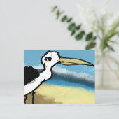 Alles Gute zum Hochzeitstag Postkarte (Stehend Vorderseite)