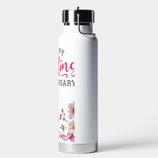 Alles Gute zum Hochzeitstag Trinkflasche (Links)