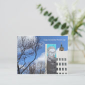 Alles Gute zum Internationalen Frauentag! Postkarte (Stehend Vorderseite)